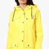 Canada Weather Gear Hooded Soft Shell Lightweight Jacket - Yellow