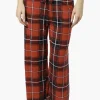 Canada Weather Gear Plaid Wide Leg Pajama Pants - Red