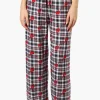 Canada Weather Gear Reindeer Pattern Wide Leg Pajama Pants - Multi