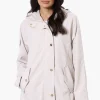 Canada Weather Gear Soft Shell Hooded Lightweight Jacket - Beige