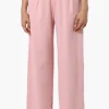 Costa Blanca Pleated Wide Leg Pants - Pink