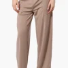 Costa Blanca Wide Leg Pants - Beige