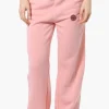 Fahrenheit Aspen Print Fleece Sweatpants - Pink