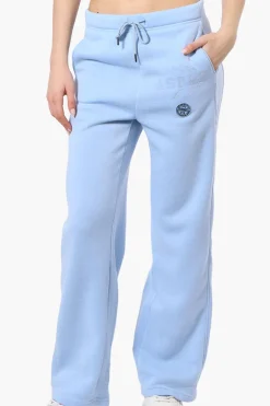 Fahrenheit Aspen Print Fleece Sweatpants - Blue