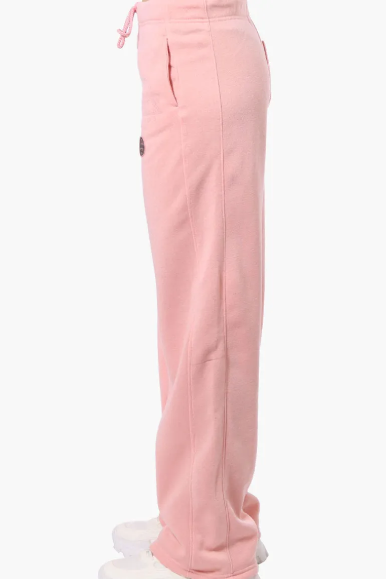 Fahrenheit Aspen Print Fleece Sweatpants - Pink