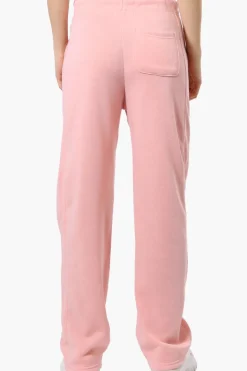 Fahrenheit Aspen Print Fleece Sweatpants - Pink