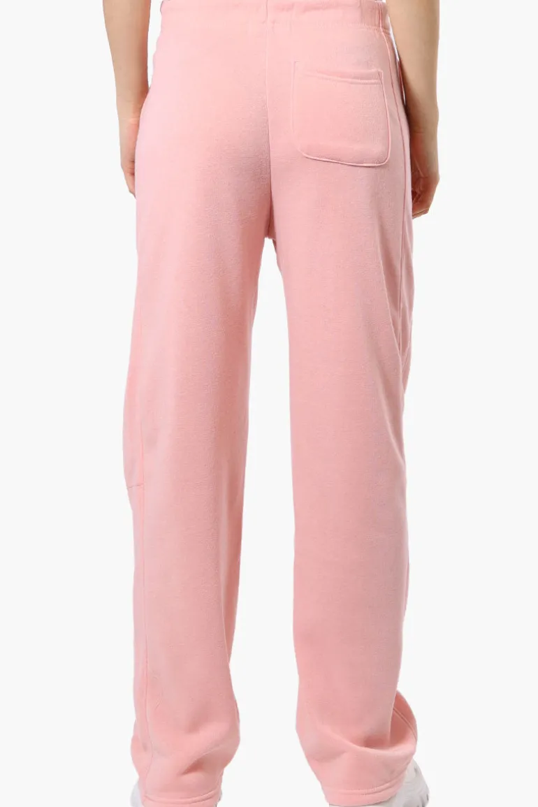 Fahrenheit Aspen Print Fleece Sweatpants - Pink