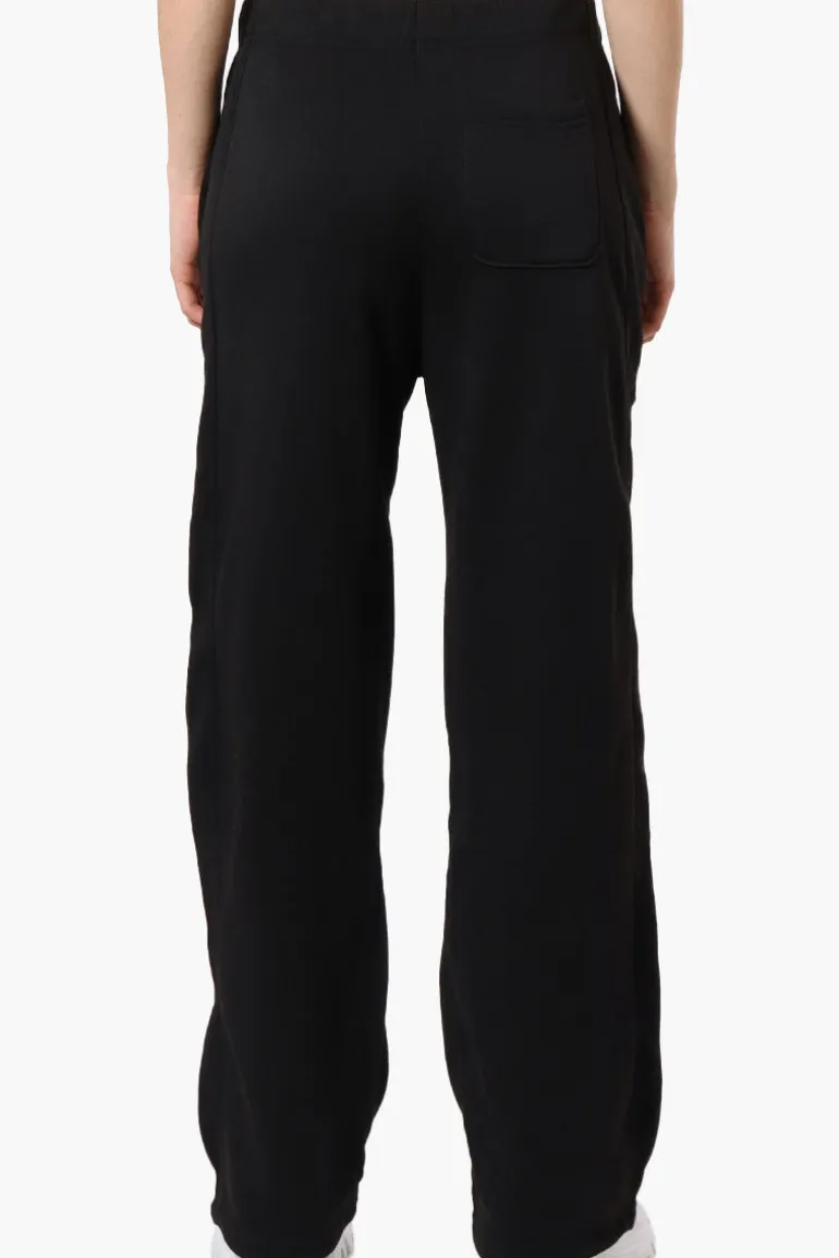Fahrenheit Brooklyn Print Fleece Sweatpants - Black
