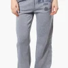Fahrenheit New York Print Fleece Sweatpants - Grey