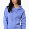 Fahrenheit Solid Basic Hoodie - Blue