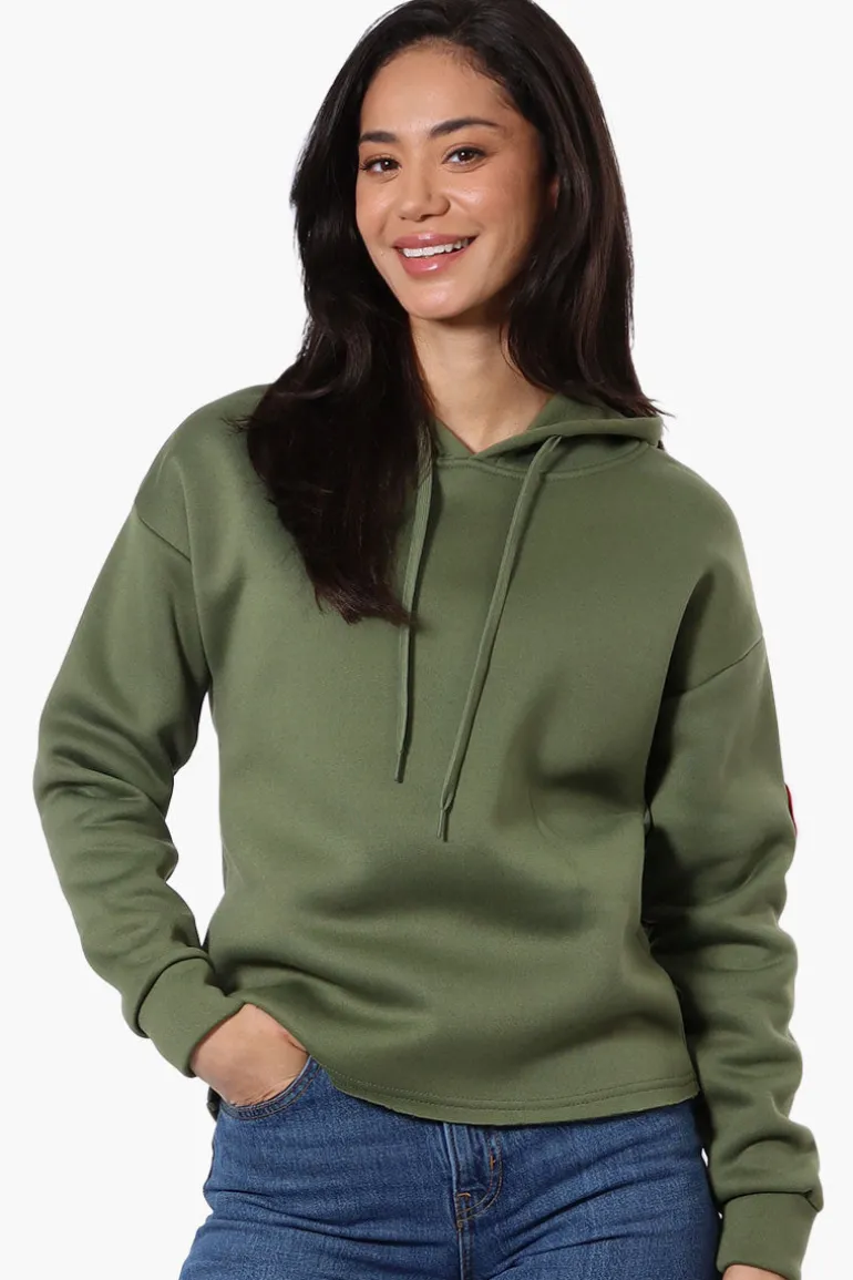 Fahrenheit Solid Basic Hoodie - Olive