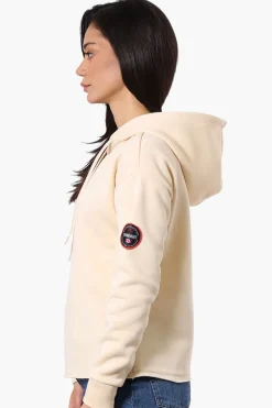 Fahrenheit Solid Basic Hoodie - Cream