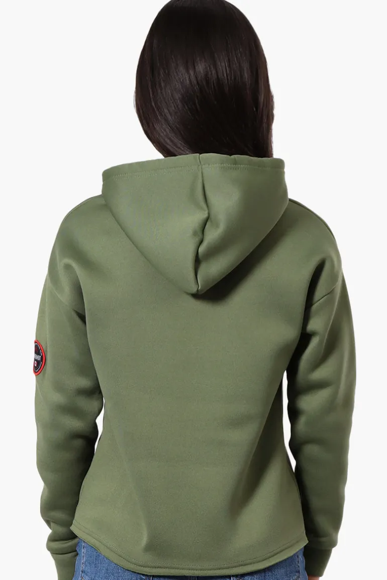 Fahrenheit Solid Basic Hoodie - Olive