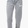 Fahrenheit Tie Waist Brooklyn Print Joggers - Grey