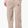 Fahrenheit Whistler Print Fleece Sweatpants - Beige