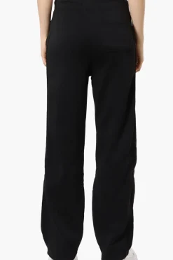Fahrenheit Whistler Print Fleece Sweatpants - Black