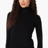 International INC Company Basic Turtleneck Pullover Sweater - Black