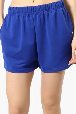 Runaway Bay Sport Basic French Terry Shorts - Blue