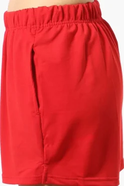 Runaway Bay Sport Basic French Terry Shorts - Red