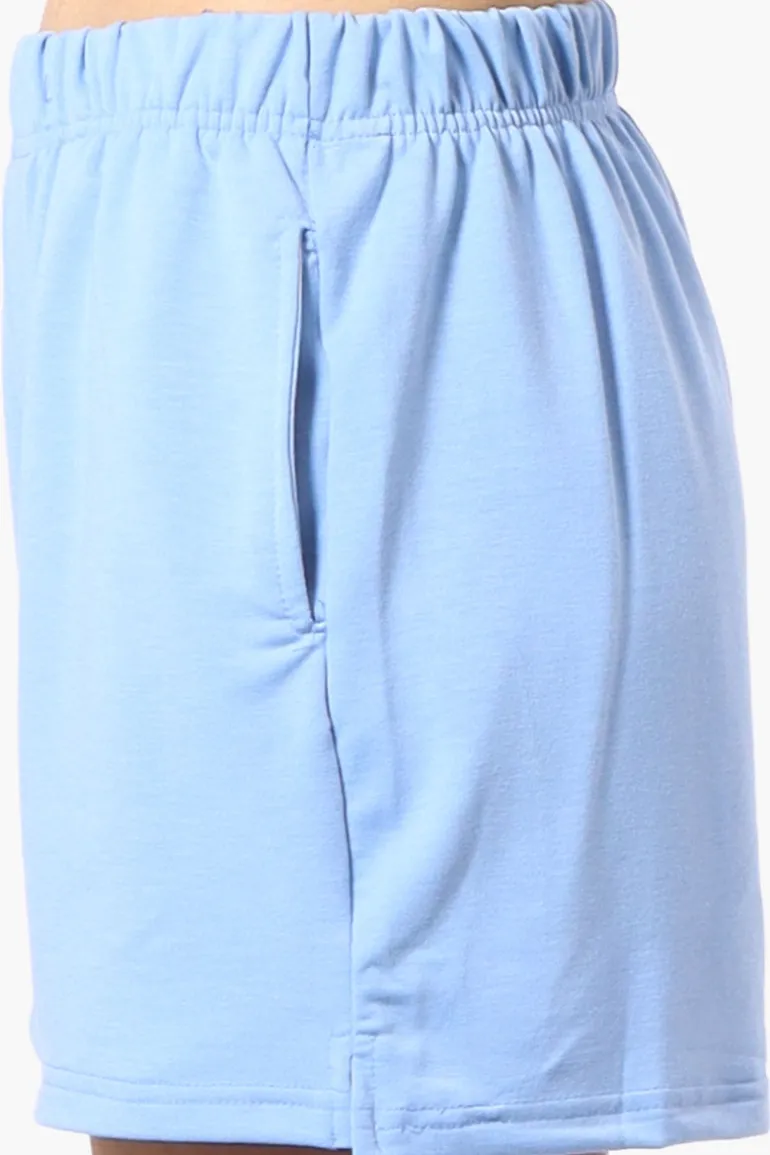 Runaway Bay Sport Basic French Terry Shorts - Blue