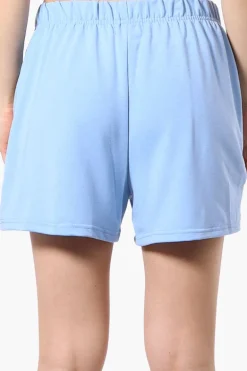 Runaway Bay Sport Basic French Terry Shorts - Blue