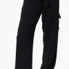 Stylexchange Vintage Belted Cargo Pants - Black