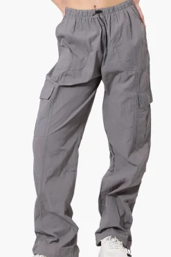 Urbanology Parachute Cargo Pants - Grey