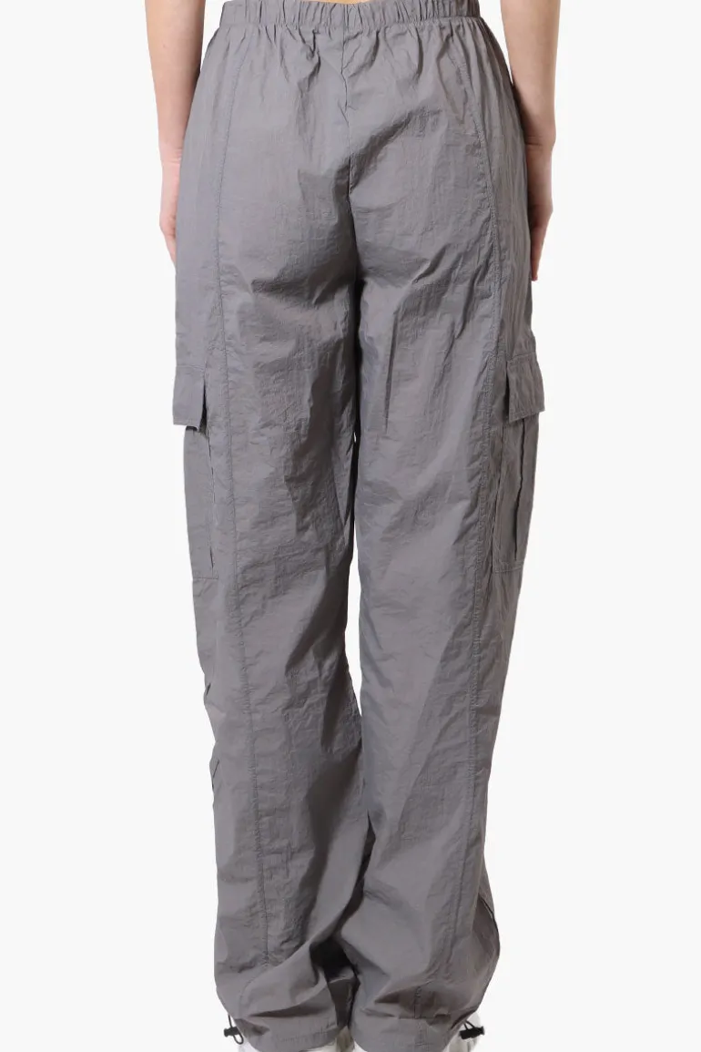 Urbanology Parachute Cargo Pants - Grey